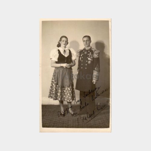 Bir Çift Balo Hatırası Fotoğraf