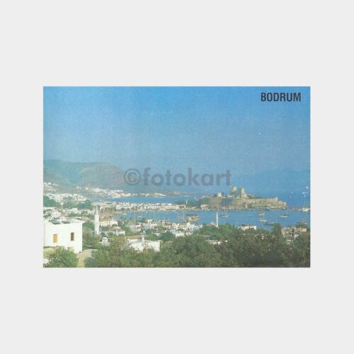 Bodrum Genel Görünüş Kartpostal