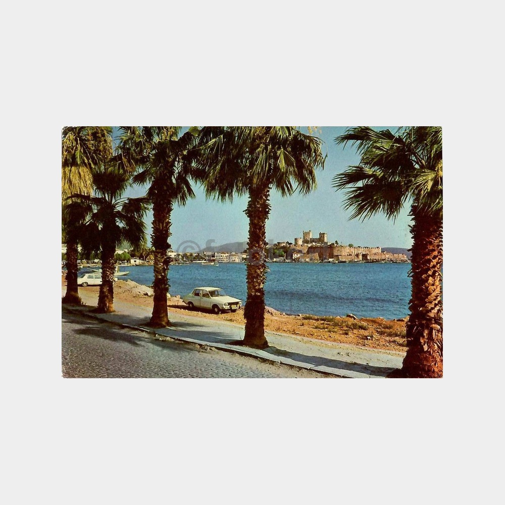 Bodrum Kalesi ve Liman Kartpostal