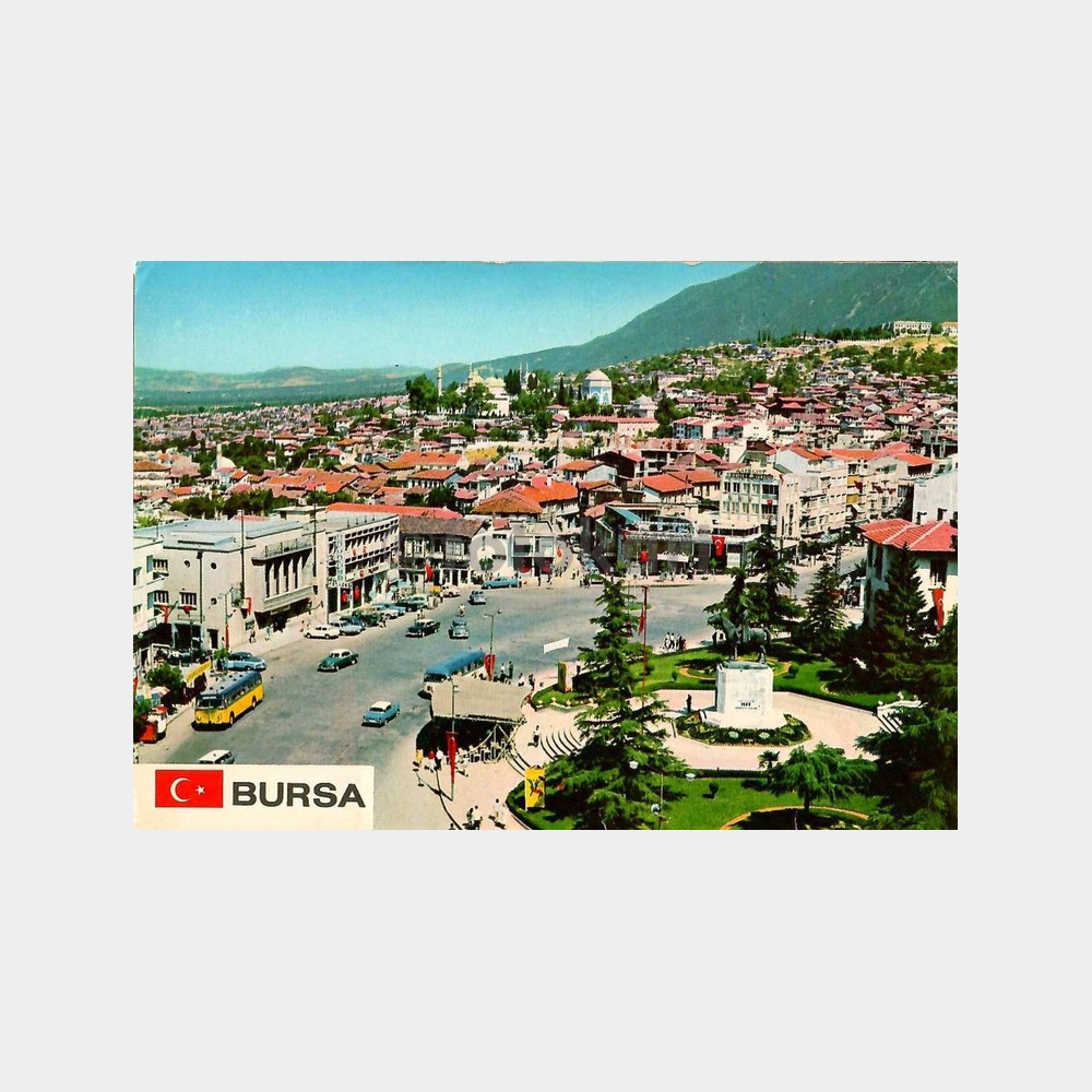 Bursa Cumhuriyet Meydanı Kartpostal