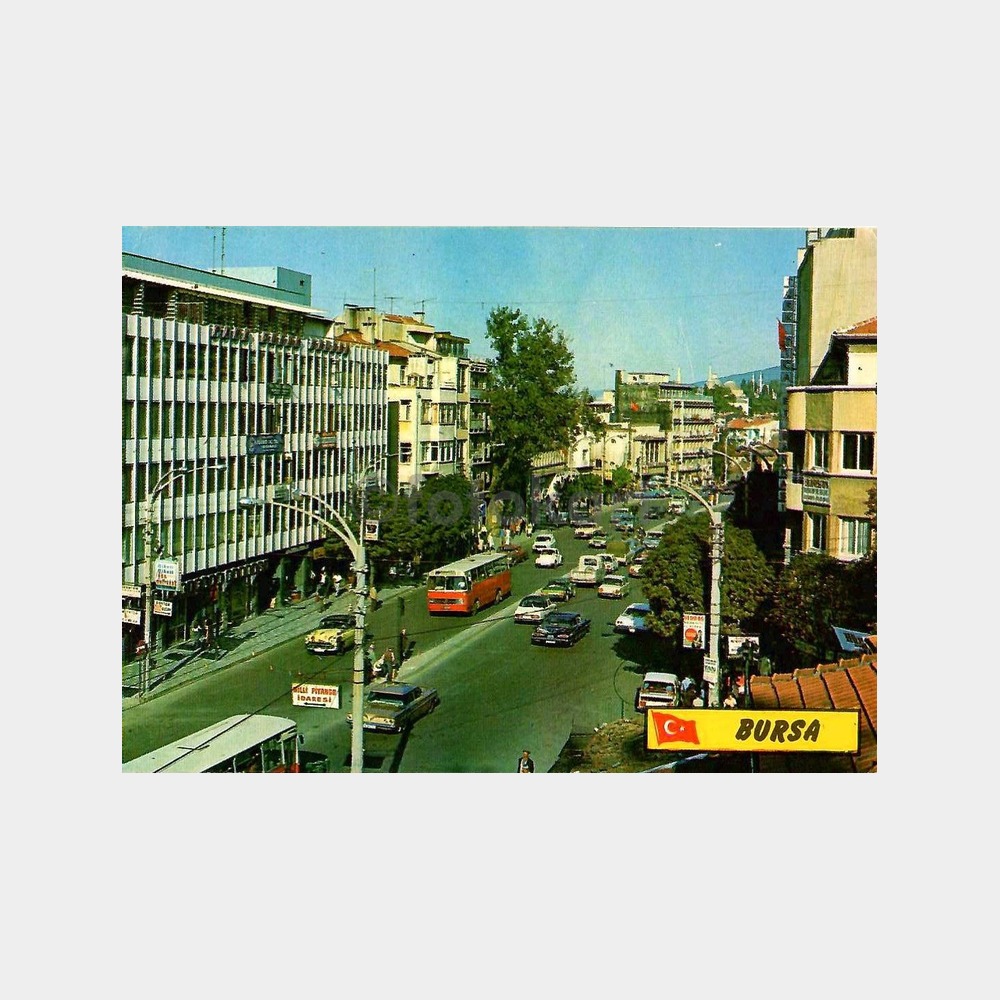 Bursa Genel Görünüş Kartpostal
