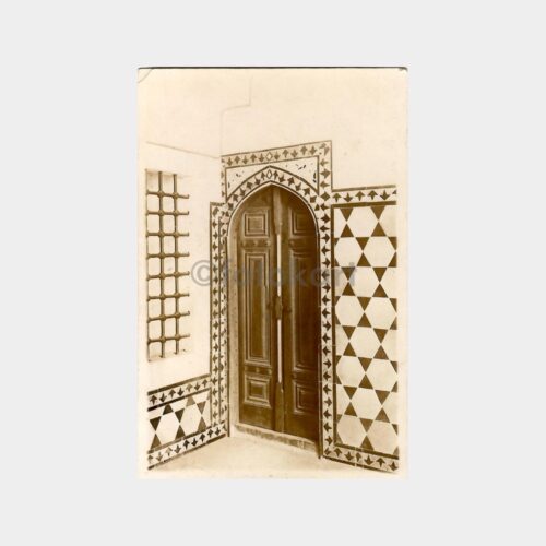 Bursa Yeşil Türbe Bir Kapı Kartpostal