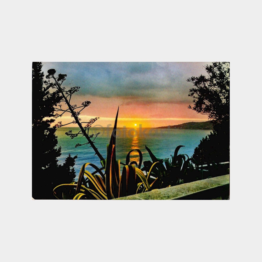 Caddebostan'da Gün Batımı Kartpostal