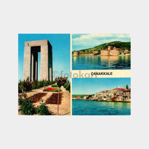 Çanakkale 3 Görünüş Kartpostal