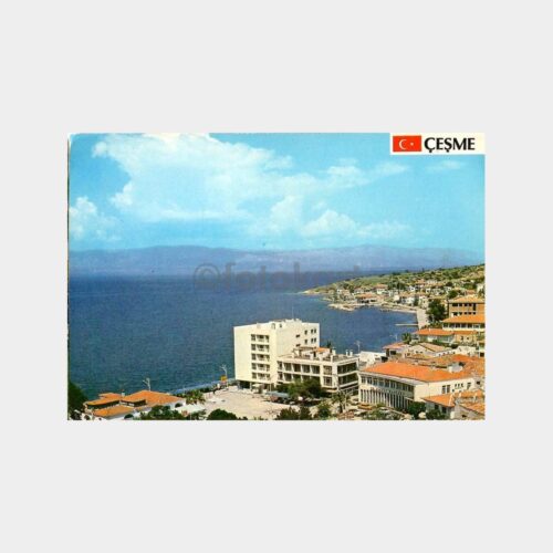 Çeşme Genel Görünüş Kartpostal
