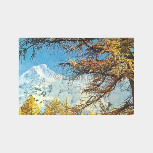 Dağ Manzarası Pullu Damgalı Kartpostal