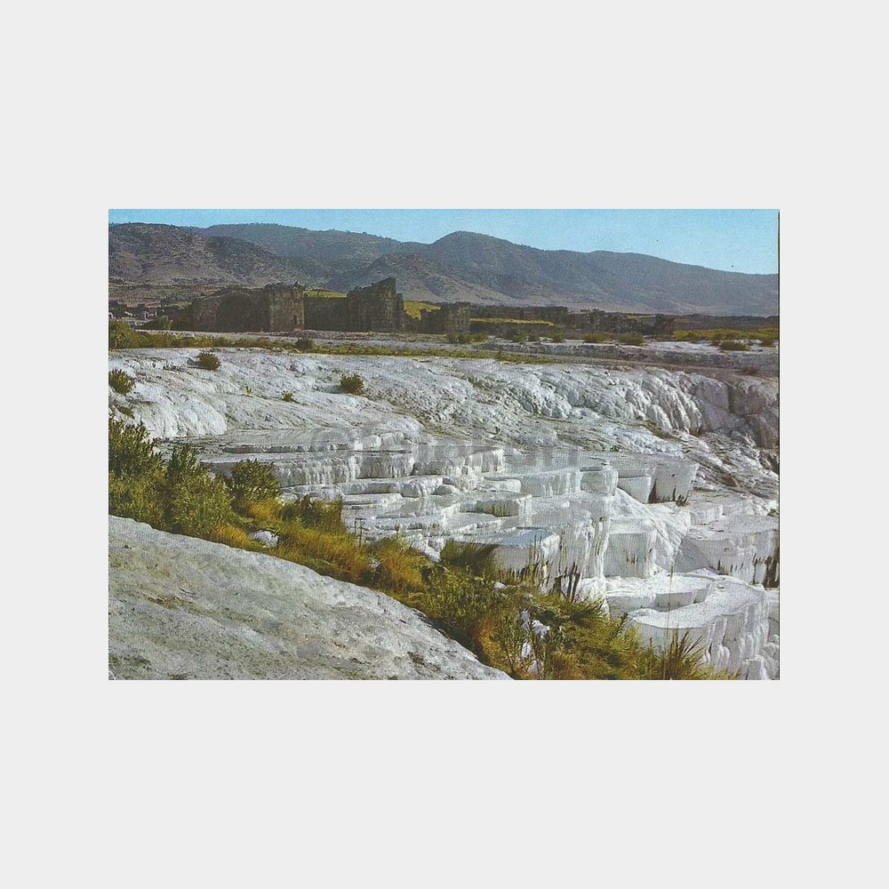 Denizli Pamukkale Kartpostal