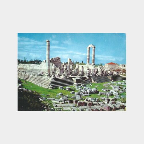 Didim Söke Pullu Damgalı Kartpostal