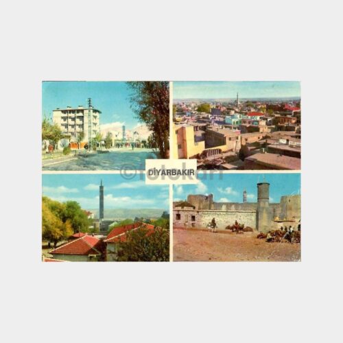 Diyarbakır 4 Görünüş Kartpostal