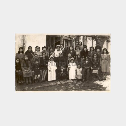 1947 Düğün Hatırası Toplu Fotoğraf
