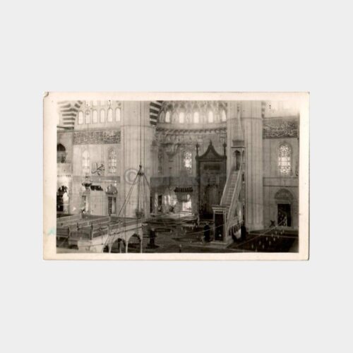 Edirne Selimiye Camii İç Görünüş Fotoğraf