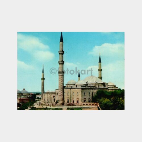Edirne Üç Şerefeli Camii Kartpostal