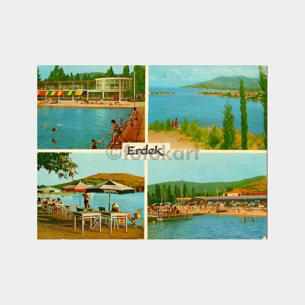 Erdek Yeşim Moteli Kartpostal