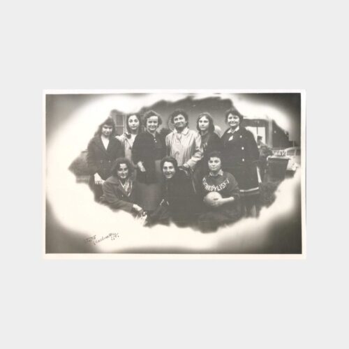 1960 Erenköy Kız Lisesi Öğretmen ve Öğrenciler Büyük Boy Fotoğraf