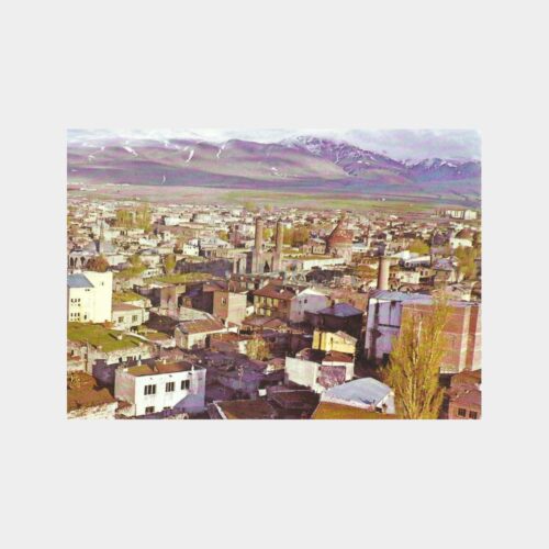 Erzurum Genel Görünüş Kartpostal