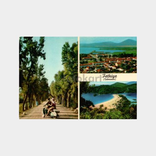 Fethiye 3 Görünüş Kartpostal