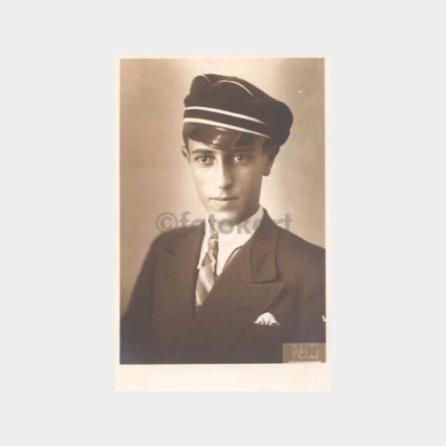 Foto Alman İlginç Şapkalı Bay Fotoğraf