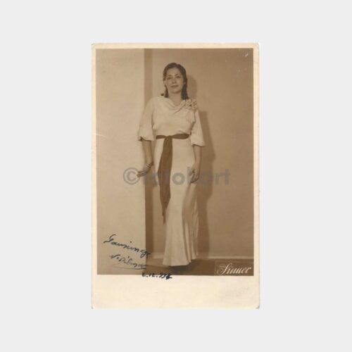 1937 Foto Sümer Kadın Fotoğrafı