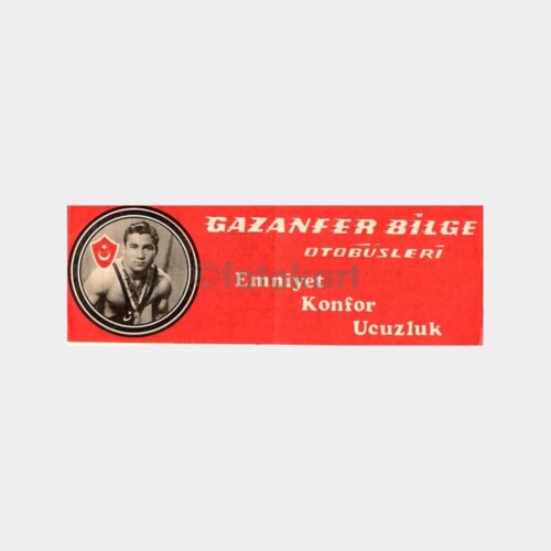 1983 Gazanfer Bilge Otobüs Bileti