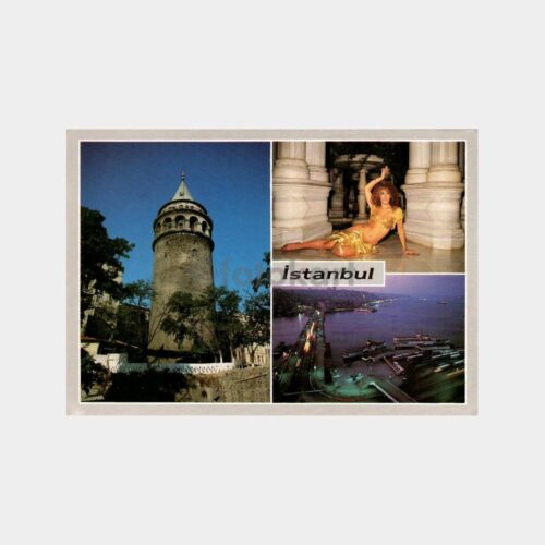 İstanbul 3 Görünüş Kartpostal