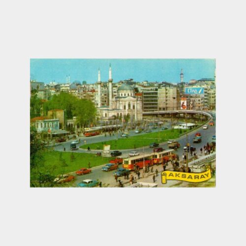 İstanbul Aksaray Kartpostal