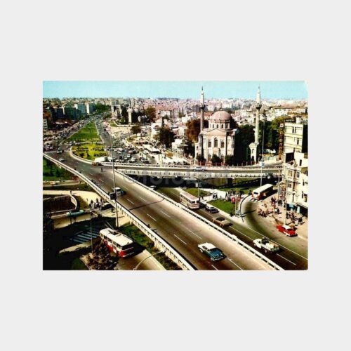 İstanbul Aksaray Meydanı Kartpostal