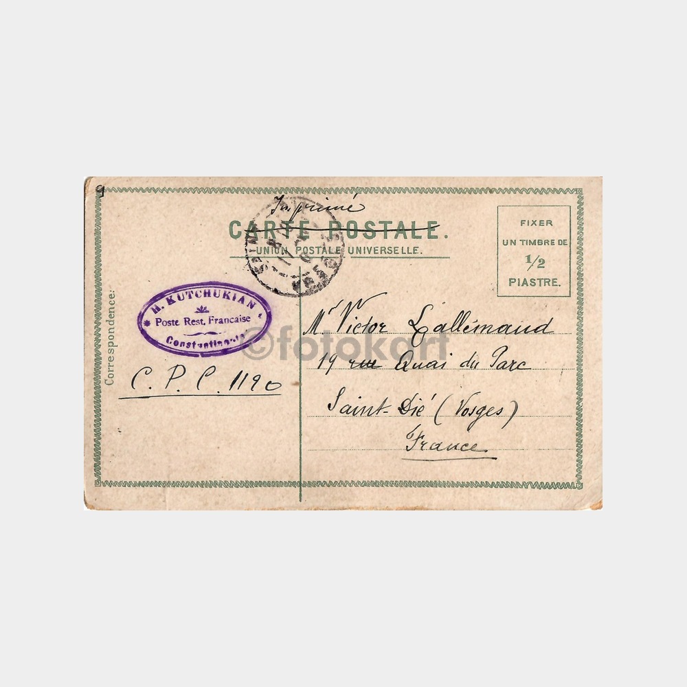 İstanbul Çemberlitaş Kartpostal - Görsel 2