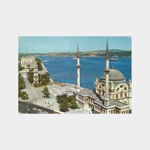 1973 İstanbul Dolmabahçe Kartpostal