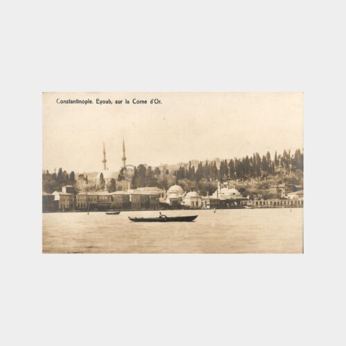 İstanbul Eyüp Altın Boynuz Haliç M.J.C. Kartpostal