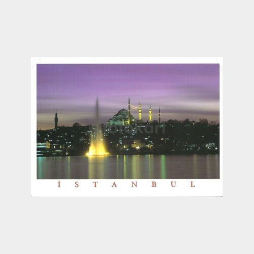İstanbul Genel Görünüş Kartpostal