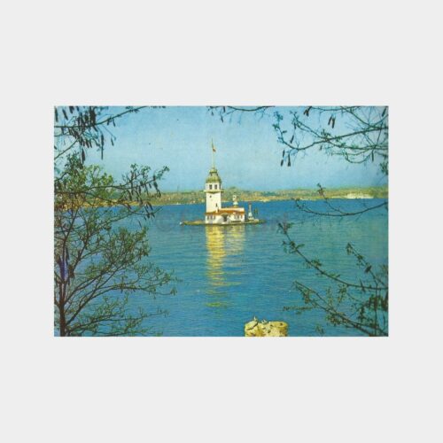 İstanbul Kız Kulesi Kartpostal