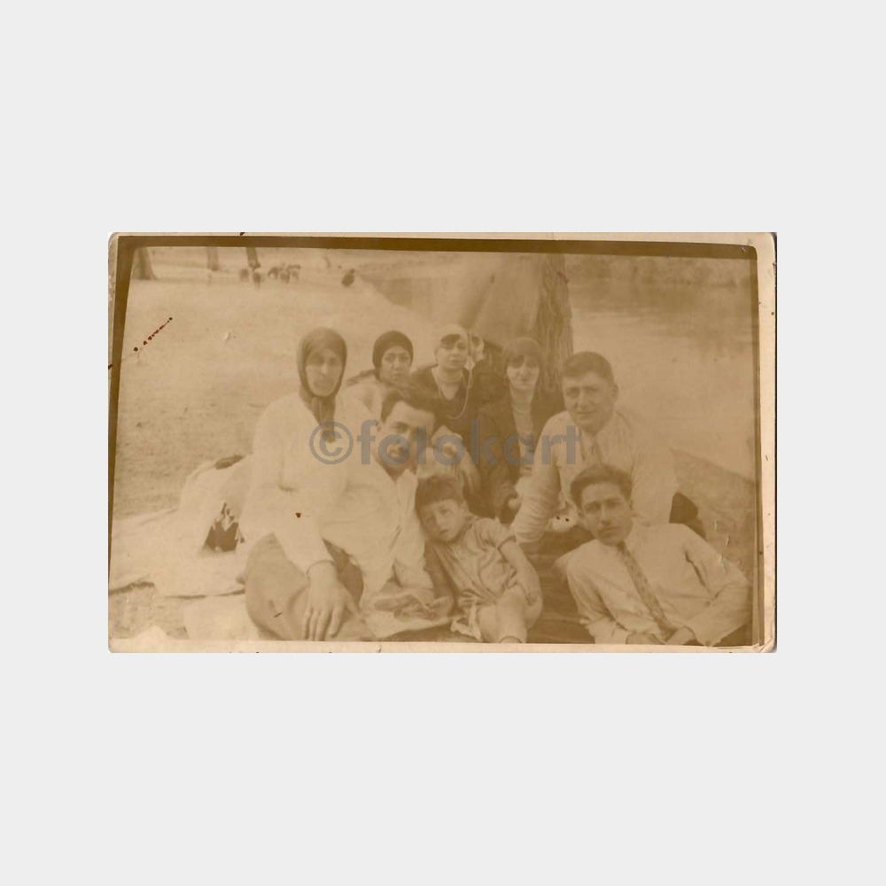 1929 İstanbul Küçüksu Hatırası Fotoğraf