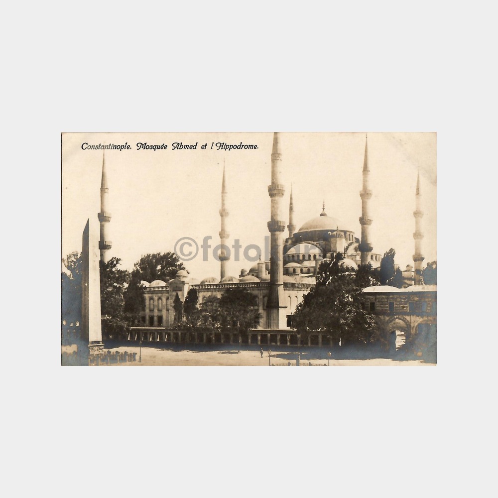 İstanbul Sultanahmet ve Hipodrom Kartpostal