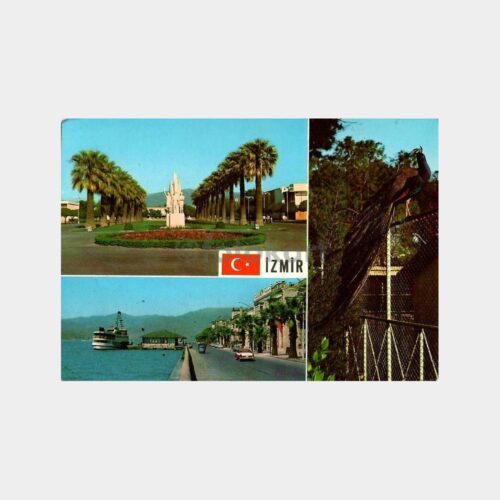 İzmir 3 Görünüş Kartpostal