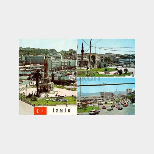 İzmir 3 Görünüş Kartpostal