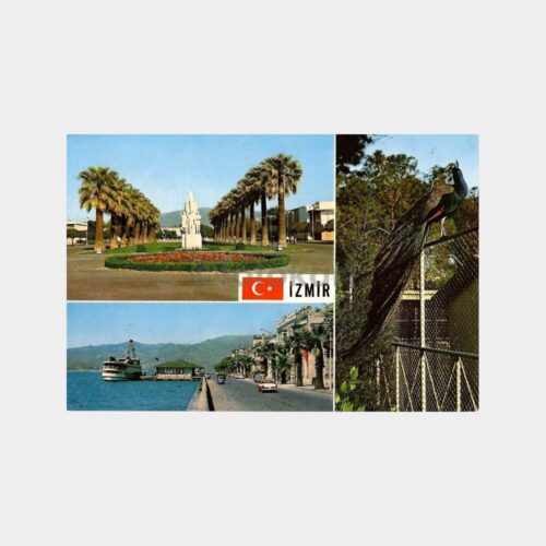 İzmir 3 Görünüş Kartpostal