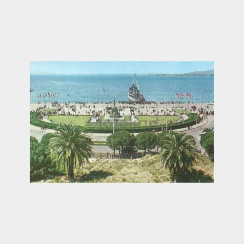 İzmir Cumhuriyet Meydanı Kartpostal