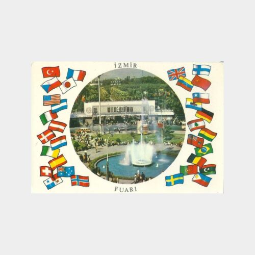 İzmir Fuarı Kartpostal