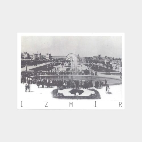 İzmir Fuarı Reprodüksiyon Kartpostal