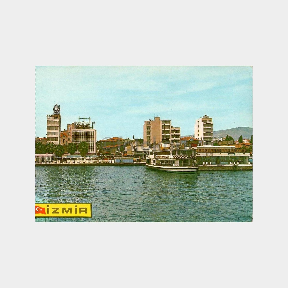 İzmir Karşıyaka Kartpostal