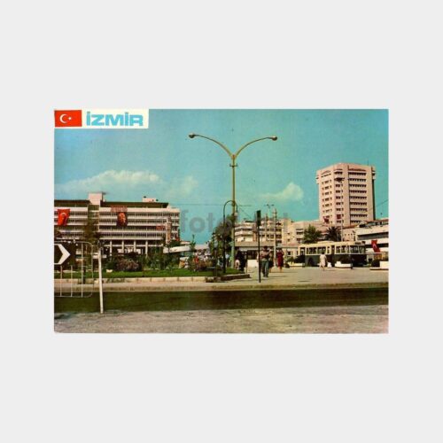 İzmir Konak Meydanı Kartpostal