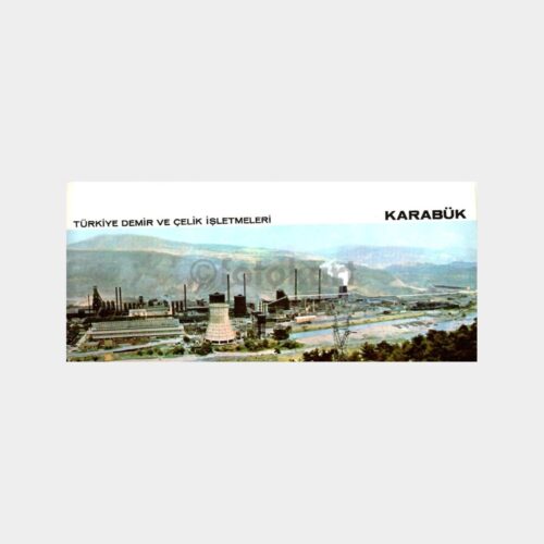 Karabük Türkiye Demir ve Çelik İşletmeleri Kartpostal