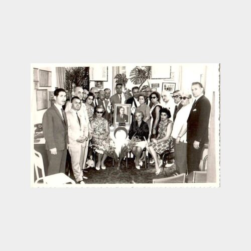 1966 Kızılay Beyoğlu İstiklal Şubesi Heyet Fotoğraf