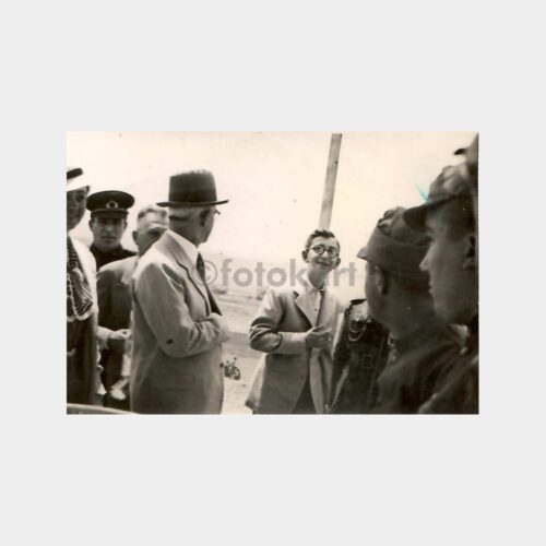 1939 Konya İnönü Teftişi Konulu Fotoğraf