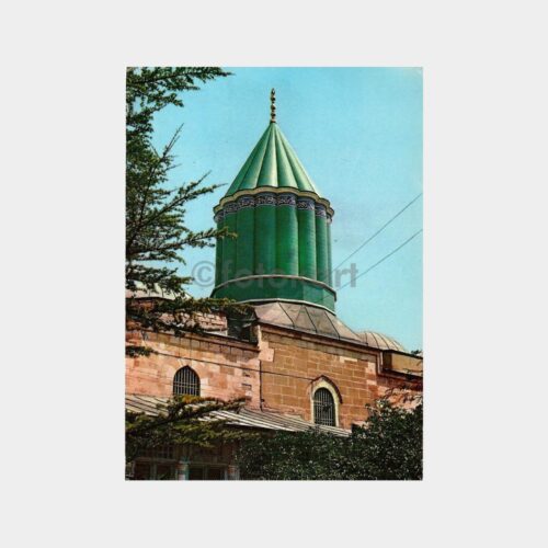 Konya Mevlana Türbesi Kartpostal