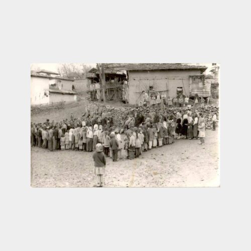 Köy Yaşamı Çocuklar Sırada Fotoğraf