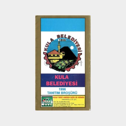 1996 Kula Belediyesi Tanıtım Broşürü