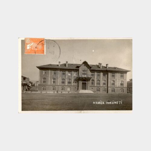 1940 Manisa Hükümet Binası Fotokart