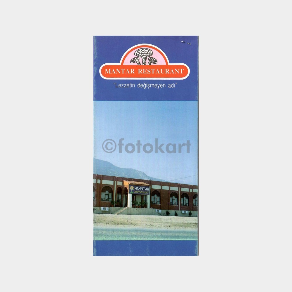 Mantar Restaurant Denizli Tanıtım Broşürü