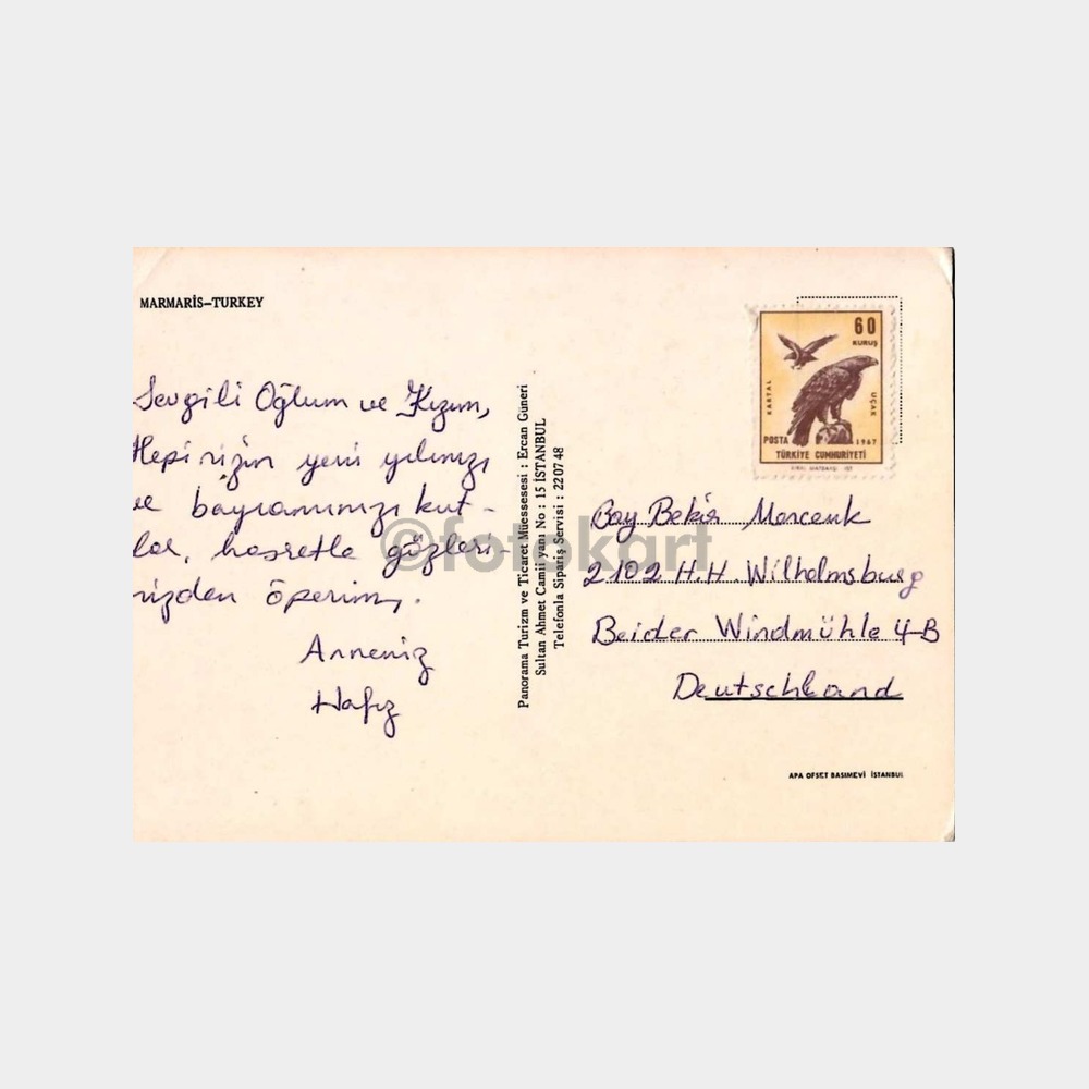 Marmaris Kartpostal - Görsel 2